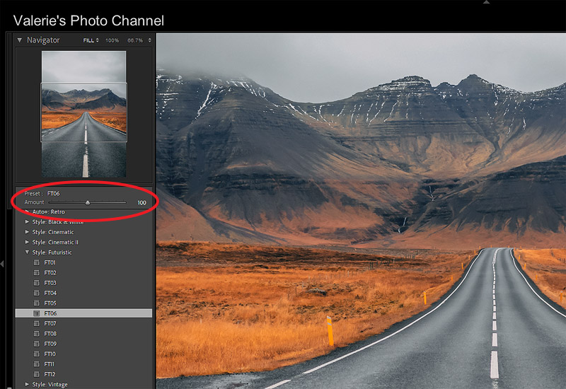 Lightroom now has an intensity slider for presets that you can increase or decrease to change the opacity