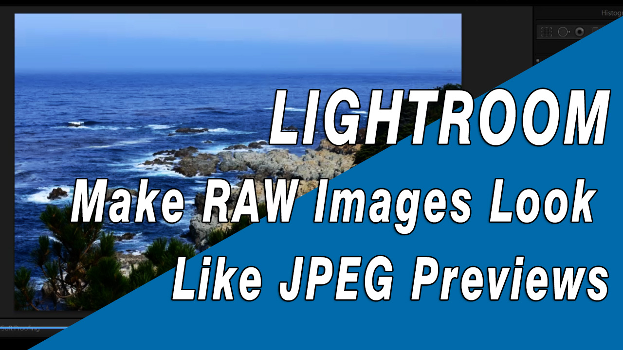 Here's the trick to making your raw images look more like the jpeg previews when you import them into Lightroom